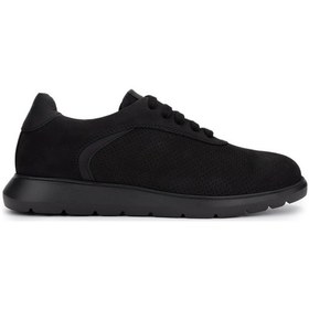 Resim Tamer Tanca Erkek Hakiki Deri Siyah Sneakers & Spor Ayakkabı 1093 1193 Erk Ayk Y25 Syh Nbk Zmb Siyah 