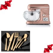 Resim Arzum Ar1129-g Crust Mix Duo Stand Mikser - Günbatımı- Eda 36 Parça Çkb Kampanyalı Set 