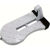 Resim Dashanshop Beyaz 1 Adet Katlanır Universal Çatı Rafı Kapı Basamağı Ve Kancası 