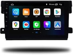 Resim MarTechno Android Carplay Multimedya 2007-2011 4GB RAM 4GB RAM 32GB Hafıza Suzuki Vitara ile uyumlu 
