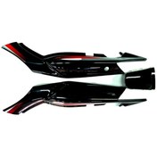 Resim Honda Cbf150 Sağ Sol Sele Altı Takım Siyah Y/M 3 Parça Oem 