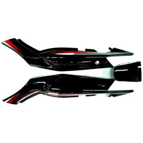 Resim Honda Cbf150 Sağ Sol Sele Altı Takım Siyah Y/M 3 Parça Oem 