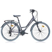 Resim Carraro Elite 705 28" Jant V-fren 46 Cm Kadro 21 Vites Şehir Bisikleti Yeşil Kahve 