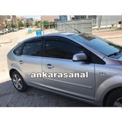 Resim Ford Focus 2 Mügen Cam Rüzgarlığı Hb 2005-2011 Arası 4 Lü Takım N11.6092 