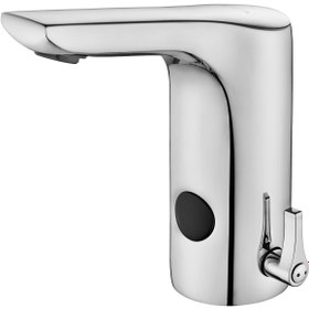 Resim Eca Luna Fotoselli Lavabo Bataryası Yandan Kumandalı Elektrikli 108108060 Çift Su Girişli 