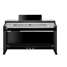 Resim Kurzweil CUP-P1BP Siyah Lake Dijital Piyano | Parlak Piyano Cilası Gerçekçi Tuşe Hassasiyeti ve Güçlü Ses Projeksiyonu 