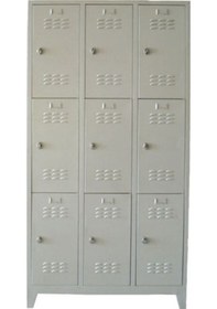 Resim Jessan Ofis Standart 9'Lu Soyunma Dolabı Gri 