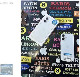 Resim Apple iPhone 16 İkinci El YD | 128 GB | Beyaz 