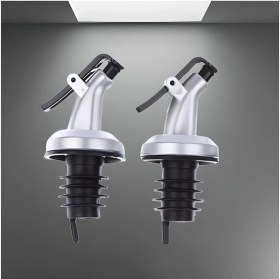 Resim Mediterian Sızdırmaz 2'li Yağdanlık Tıpası - Yağdanlık Başlığı, Tapa, Tıpa, Kapaklı Şişe Ucu Seti 