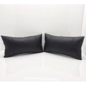 Resim Günaks Peugeot Araçla Uyumlu Ikili Deri Oto Boyun Yastığı 