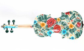 Resim Kinglos KNG LY-1102A Keman (4/4) | Masif Ladin ve Akçaağaç Gövde, Zengin Rezonans ve Doğal Ahşap Dokusuyla Profesyonel Tını 