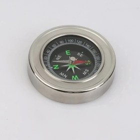 Resim Yuvarlak Metal Kasa Dayanıklı Pusula 80MM 