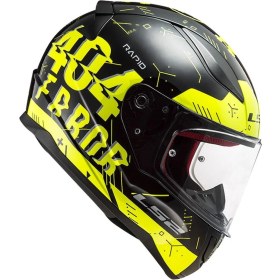 Resim Ls2 Rapid Player Full Face Motosiklet Kaski 