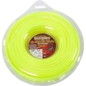 Resim Akrep Misina 3 5mm 40 Metre Sarı 6 Köşe 