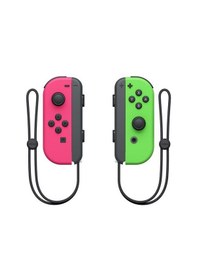 Resim Switch Joy-con Controller Yeşil-pembe 