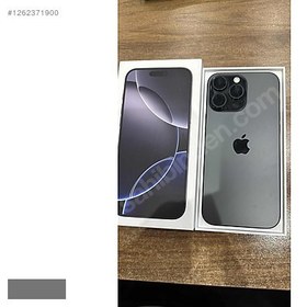 Resim Apple iPhone 16 Pro Max İkinci El TR | 256 GB | Siyah 