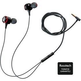 Resim ROSSTECH Rs-70 Pro Metal Kablolu Kulak Içi Kulaklık Ve Özel Taşıma Çantası 
