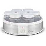 Resim Kiwi KYM-7211 Paslanmaz Çelik Cam Kavanoz Yoğurt Yapma Makinesi 