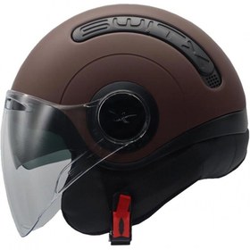 Resim Nexx SX.10 YARIM KASK KAHVERENGİ 