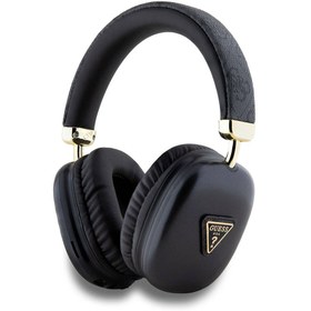 Resim Guess Orjinal Lisanslı PU 4G Desenli Üçgen Logolu Kulak Üstü Bluetooth Kulaklık 