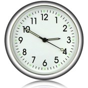 Resim Car Clock Arabanız için Gece Fosforlu Şık Otomatik Saat-Beyaz 