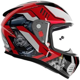 Resim Shiro SHİRO SH-605SV SHADOW ROAD RİDER MOTOSİKLET KASKI SUNVIZOR 