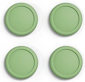 Resim eXtremeRate PlayVital Switch Joystick Caps, Switch Lite Thumbstick Caps, Silicone Analog Cover for OLED Joycon Thumb Grips - Matcha Green 