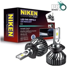 Resim Niken Pro Led Xenon H7-H4-H11-Hb3-9005-Hb4-9006-H10-H15-H27-H3 Evo H1 361430095 