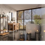Resim NT Concept Ntconcept Arwen Masif Ağaç Banyo Dolabı -80cm 