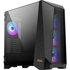 Resim Meg Prospect 700R Temperli Cam 4 X140MM A-Rgb Dokunmatik IPS Panel E-Atx Gaming Bilgisayar Kasası 
