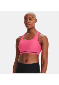 Resim Under Armour Kadın ArmourMid Çapraz Sırtlı Spor Sütyeni 1361034-653 Siyah 