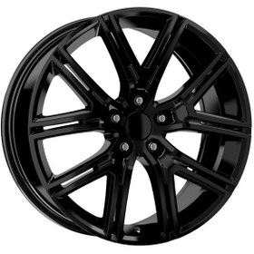 Resim EMR-DY758-05 8.0x18"-5x108 ET50 63.4 Black Jant (4 Adet) 