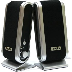 Resim Snopy SN-820 1+1 0.13W Rms Gümüş-Siyah Speaker 