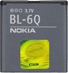 Resim Nokia BL-6Q (6700C) Batarya Pil 