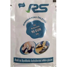 Resim R&s Rs Ayak Kokusu Önleyici Toz 10 gr - 10 Paket 
