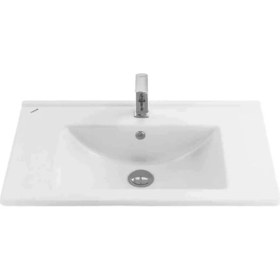 Resim Creavit Su 85 cm Mobilya Dolap Uyumlu Etajerli Lavabo SU085 