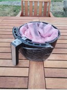 Resim TOYGAR Kenwood Uyumlu 3,8 lt Airfryer Hazne Hfp30.000bk Xl (SADECE HAZNE) 