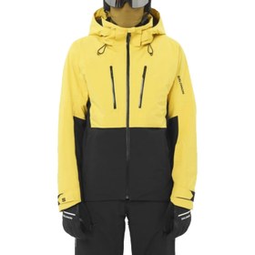 Resim Salomon Brilliant Erkek Sarı Kayak Ceketi 
