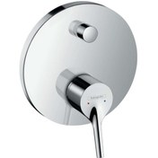 Resim Hansgrohe Talis S Ankastre Banyo Bataryası Yuvarlak 