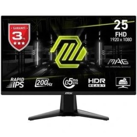 Resim Msı 24.5" Mag 255F E20 200HZ 0.5ms Fhd Gamıng Monitör 