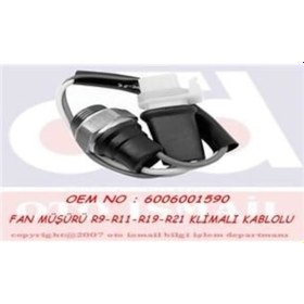 Resim VALEO 819782 Fan Müşürü 82C° Renault 9 R11 R19 R21 Concorde Ac 