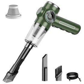 Resim Ankatek Jl 5 İn1 Araba Elektrikli Süpürge 290000pa Güçlü Emiş Oc Yeşil Yeşil 