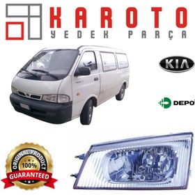 Resim Depo Kia Pregio 1995-2004 Sol Ön Far 223-1119L-LD-E 