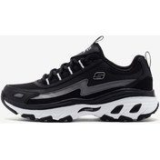 Resim Skechers Skechers D'lites Arch Fit Erkek Siyah Sneakers 237310 Bkw Siyah | Orijinal 