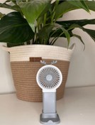 Resim Maybax Mini Fan Ultra Güçlü Şarjlı Cep Boy Taşınabilir Vantilatör Mini Soğutucu 