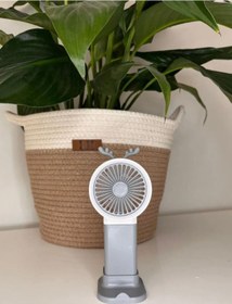 Resim Maybax Mini Fan Ultra Güçlü Şarjlı Cep Boy Taşınabilir Vantilatör Mini Soğutucu 