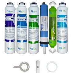 Resim Pemax Water Solutions Kapalı Kasa Su Arıtma Cihazlarına Tak Çevir 6'lı Pallas Mebran Alkali-Tatlandırıcı 