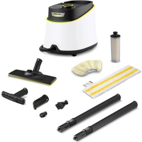 Resim Kärcher Buharlı Temizleme Makinesi - SC 3 Deluxe ile Derinlemesine Temizlik, Kolay Taşınabilir Tasarım, Hızlı Kullanım ve Güçlü Performans+Tüy&yün Temizleyici 