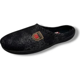 Resim Gezer 13974-26 Puslu Desenli Termal Erkek Ev Terlik 