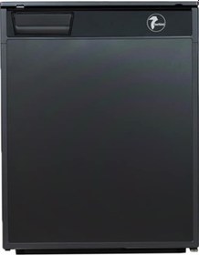 Resim Berhimi Premium Black 85 Litre Siyah Buzdolabı Sağ Yönlü Siyah 